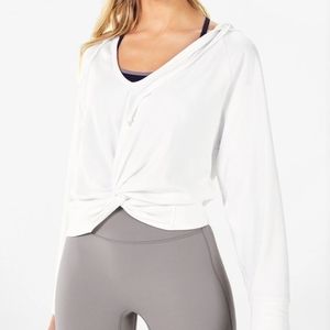 FABLETICS Sydney Twist Front Hoodie Size S